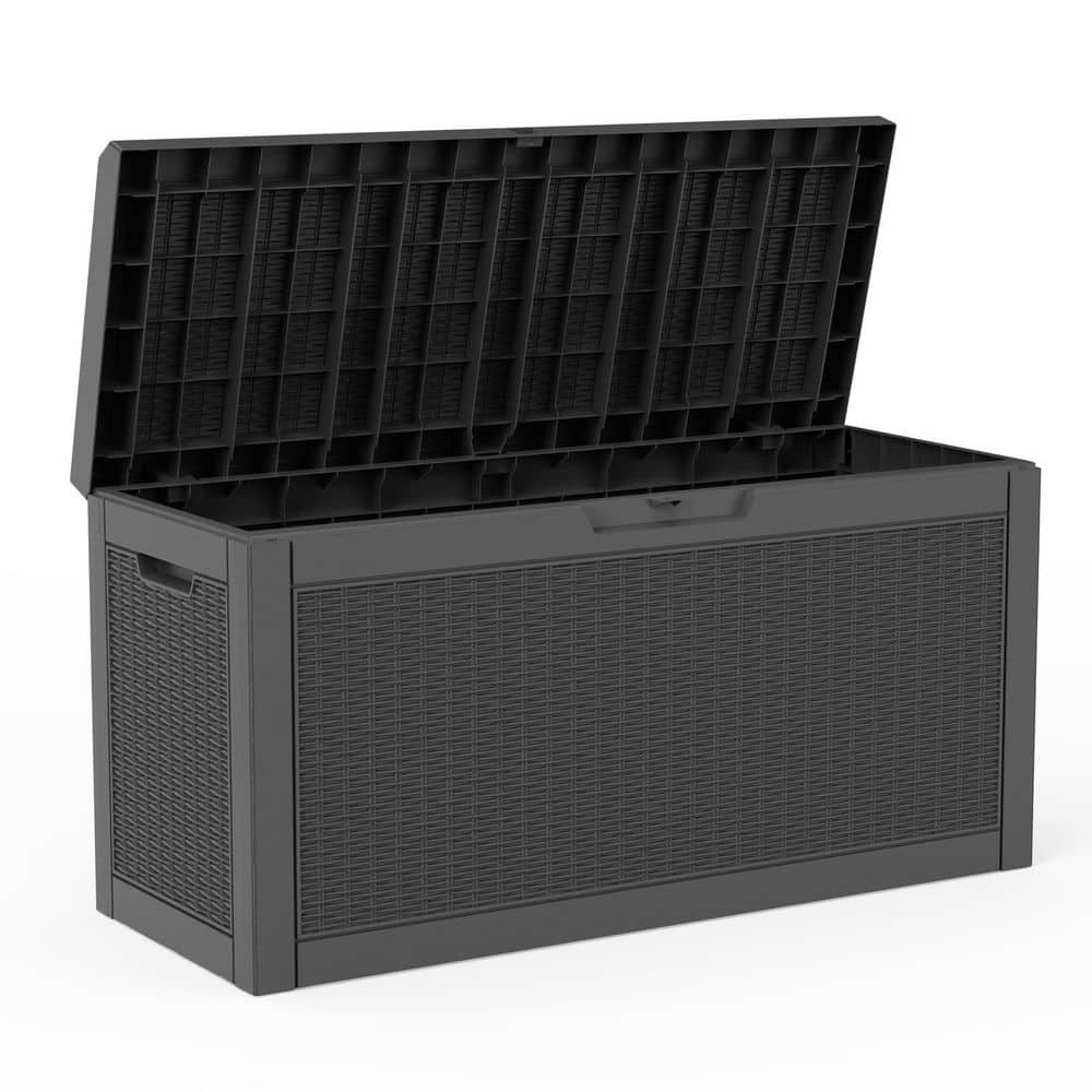 60 Gal. Deck Box Black 41.93 in. x 17.13 in. x 22.44 in. DB199A