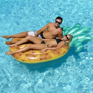 Giant Inflatable Unique Print Tropical Pineapple Pool Float