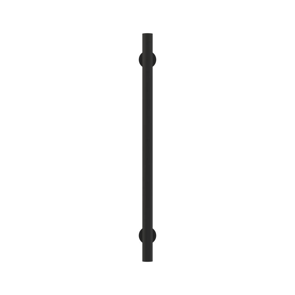 Matte Black Modern Cabinet Drawer Pull with Mounting Hardware
