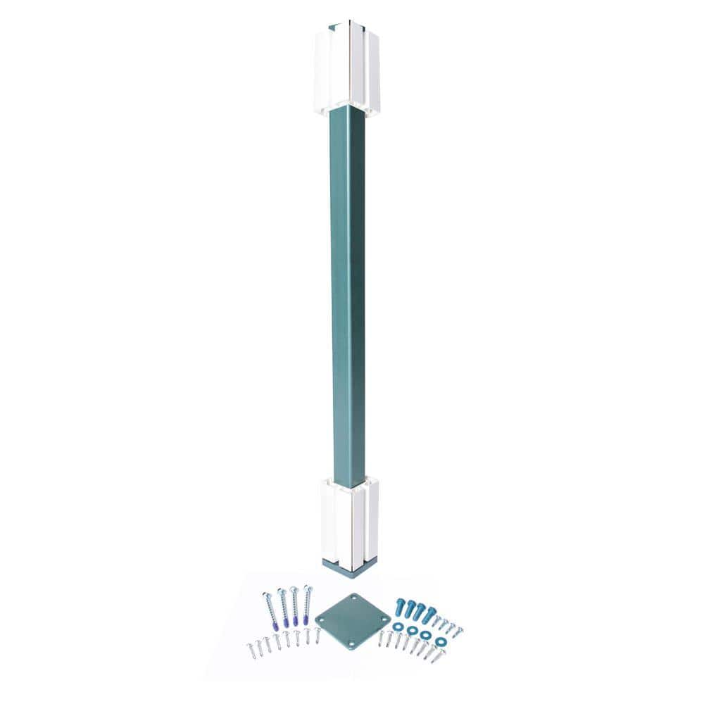 Weatherables 42 in. Post Mount for Wood Kit