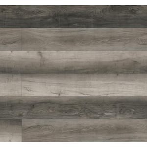 Brant Lake 20 MIL x 9 in. x 60 in. Waterproof Click Lock Luxury Vinyl Plank Flooring (48-cases/897.6 sq. ft./pallet)
