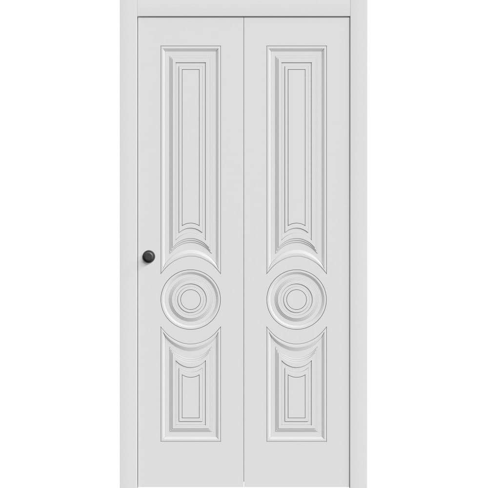 7855 36 in. x 84 in. Sold Core White Enamel Color Wood Bi-fold Door with Hardware price history on PriceWatchPro