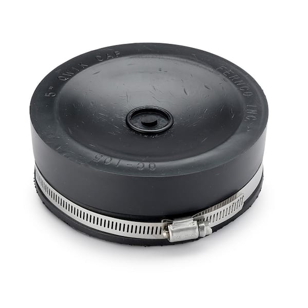 CHERNE 5 in. Plastic Pipe Cap