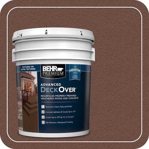5 gal. #SC-135 Sable Textured Solid Color Exterior Wood and Concrete Coating