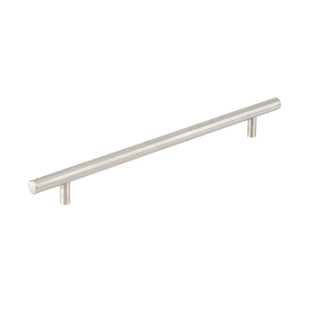 Tivoli Collection 10-1/8 in. (257 mm) Modern Brushed Stainless Steel Cabinet Bar Pull price history on PriceWatchPro