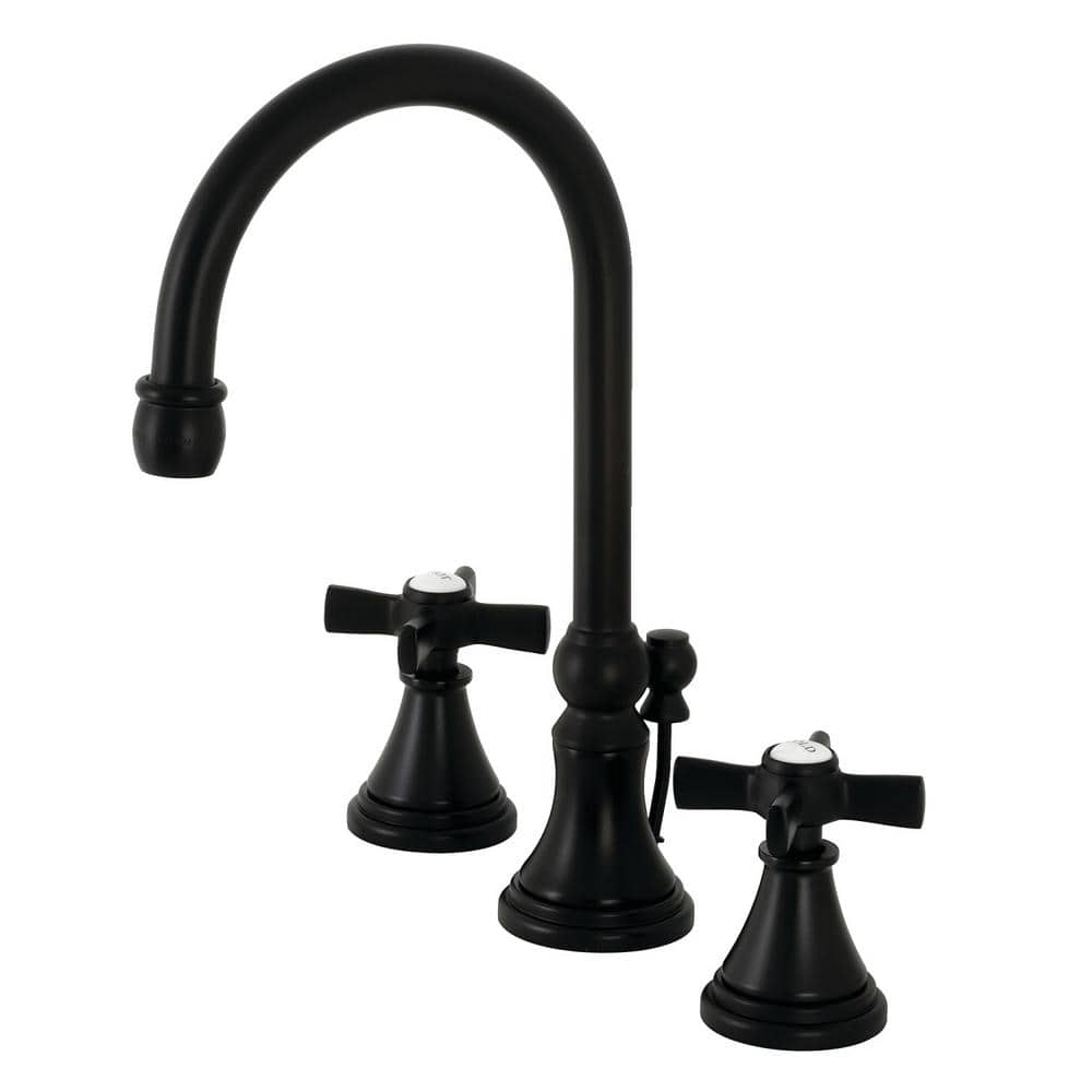 Kingston Brass Millennium 8 in. Widespread 2-Handle Bathroom Faucet in ...