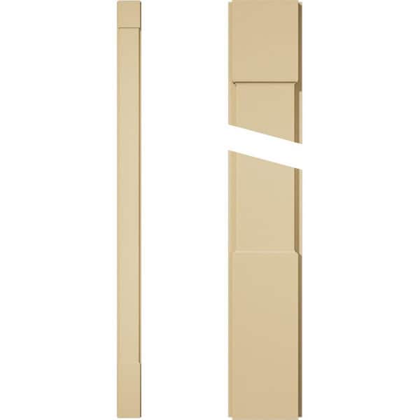 Ekena Millwork 2 in. D x 7 in. W x 120 in. L Primed Polyurethane Pilaster 1- Pack