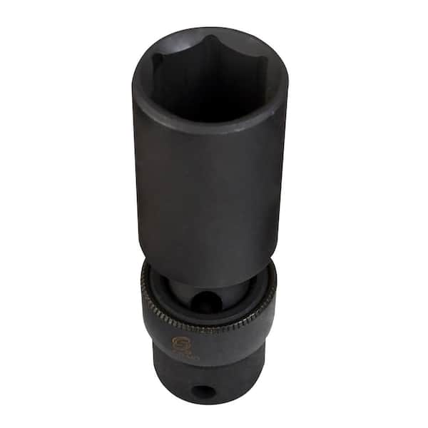 SUNEX TOOLS SOC 15 mm 3/8 in. Drive Impact UNIV 6-Point