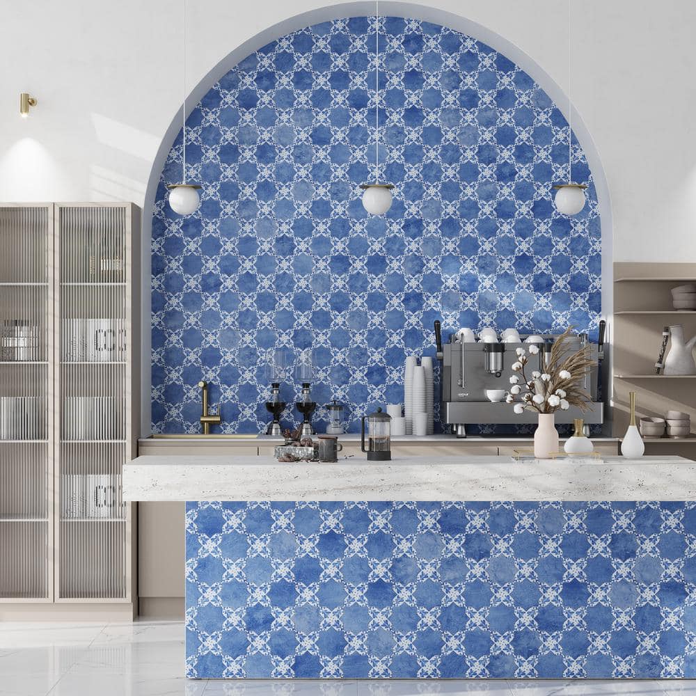 Siena 5.35'' W x 5.35'' L Ceramic Singular Tile