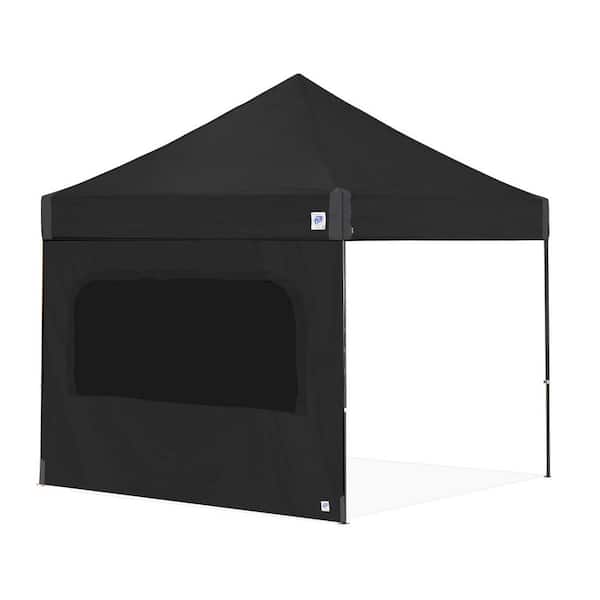 10 ft. Light Duty Sidewall with Mesh Windows in Black, for E-Z UP 10 ft. x 10 ft. Straight Leg Shelters (Not Included)