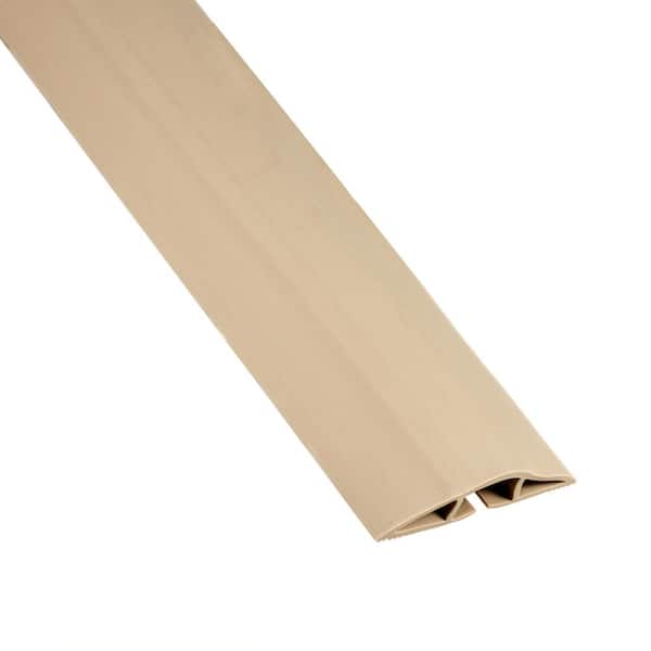 Cordinate 10 ft. Tan PVC Cord Cover