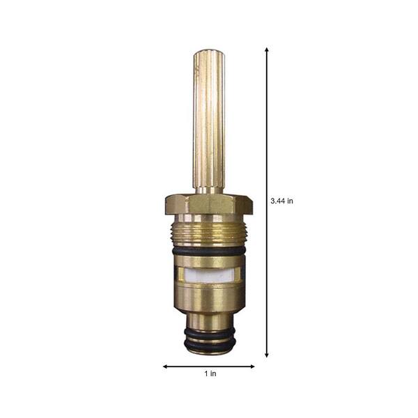 Everbilt 2 3/4 in. 16 pt Broach Hot Side Cartridge for Newport