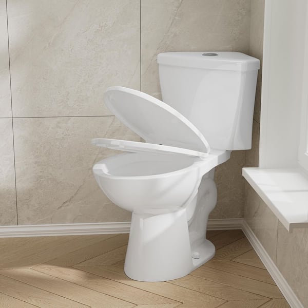 Simple Project 2-Piece 0.8 GPF/1.28 GPF Corner Toilet Dual Flush