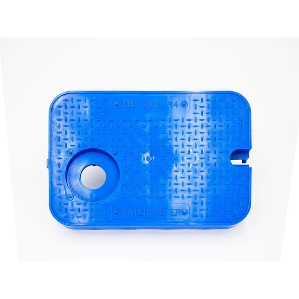15 in. x 10 in. x 1.75 in. Square Meter/Valve Box Lid JD2102R3 The