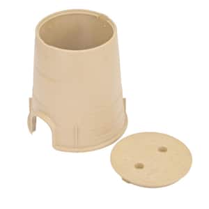 6 in. Round Standard Series Valve Box & Cover, 9 in. Height, Sand Box, Sand ICV Cover