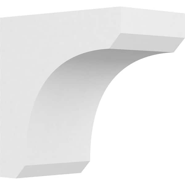 Ekena Millwork 3 in. x 6 in. x 6 in. Standard Legacy Architectural Grade PVC Corbel