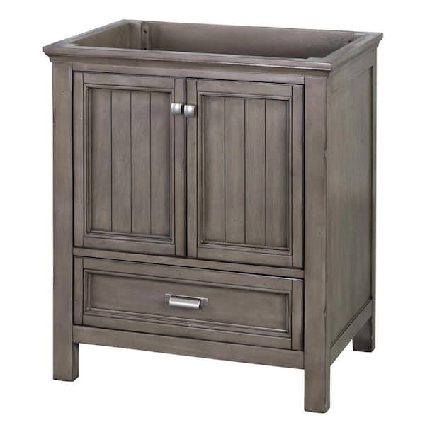 CRAFT + MAIN Brantley 30 in. W x 21-1/2 in. D Bath Vanity Cabinet Only in Distressed Grey