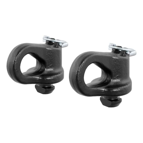 CURT OEM Puck System Gooseneck Safety Chain Anchors for Ford