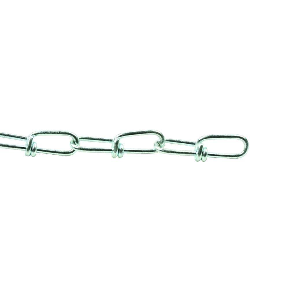 Everbilt #2/0 x 1 ft. Zinc Plated Double Loop Chain 11576 - The Home Depot