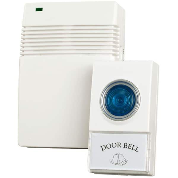 Trademark Home Wireless Remote Control Doorbell with 10 Different Chimes  72-20488 - The Home Depot