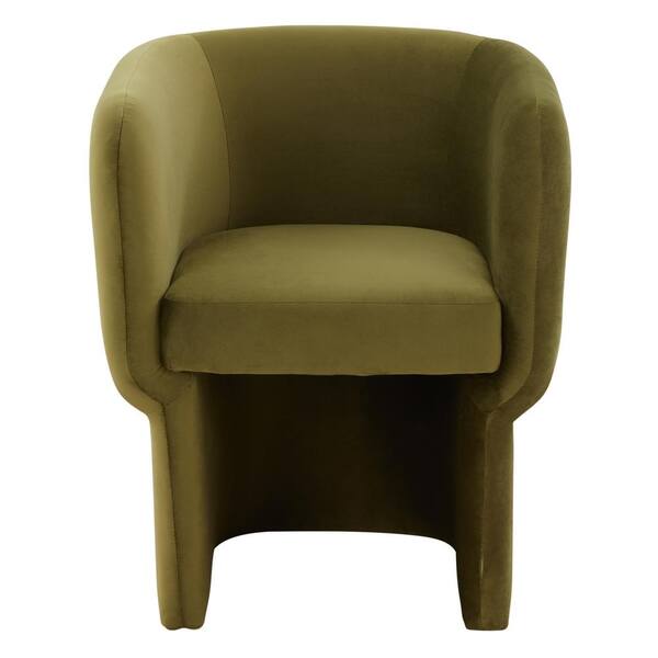 SAFAVIEH Wally Olive Green Accent Chair