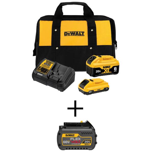 DEWALT DCB205-2CK 20V MAX Battery Starter Kit for sale online