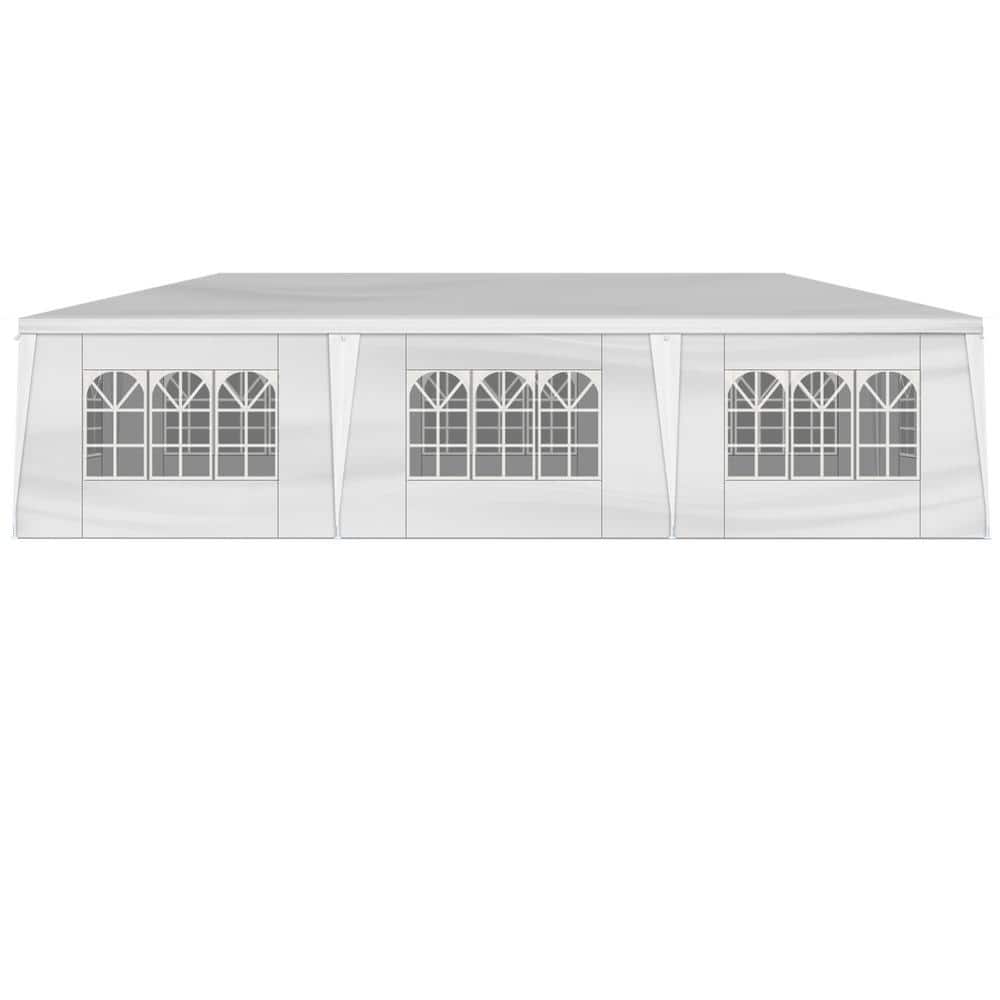 10 ft. x 30 ft. Wedding Tent with 5 Removable Sidewalls, Windows Outdoor Us