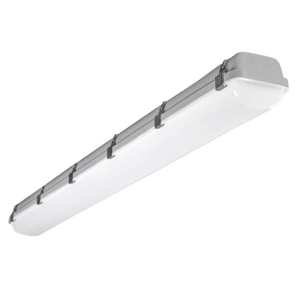 Sellado 4 ft. Vapor Tight 3250-6500 Lumens Integrated LED White Wraparound Light Adjustable CCT 120-277 Volt Dimmable