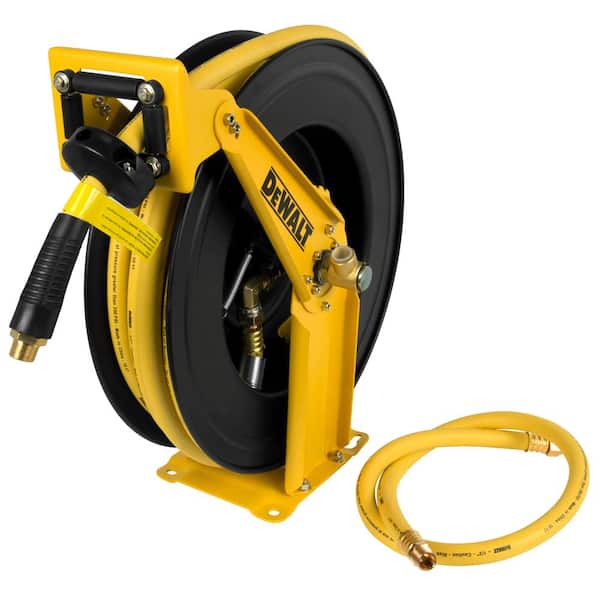 DEWALT 1/2 in. x 50 ft. Double Arm Auto Retracting Air Hose Reel  DXCM024-0344 - The Home Depot
