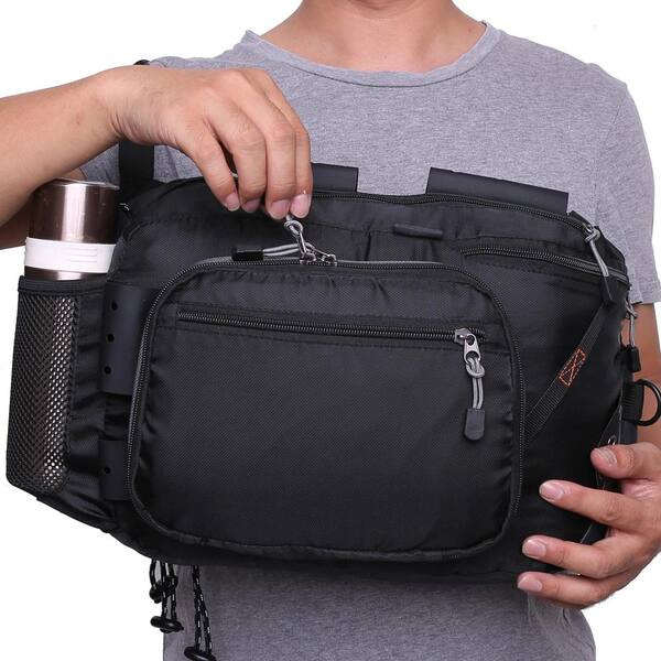 Fly Fishing Satchel Bag Multi-Purpose Shoulder Messenger Outdoor Sport Reel  Lure Tackle Bags Fishing Gear Bag