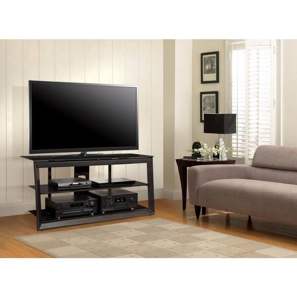 Bell'O Dark Pewter Entertainment Center