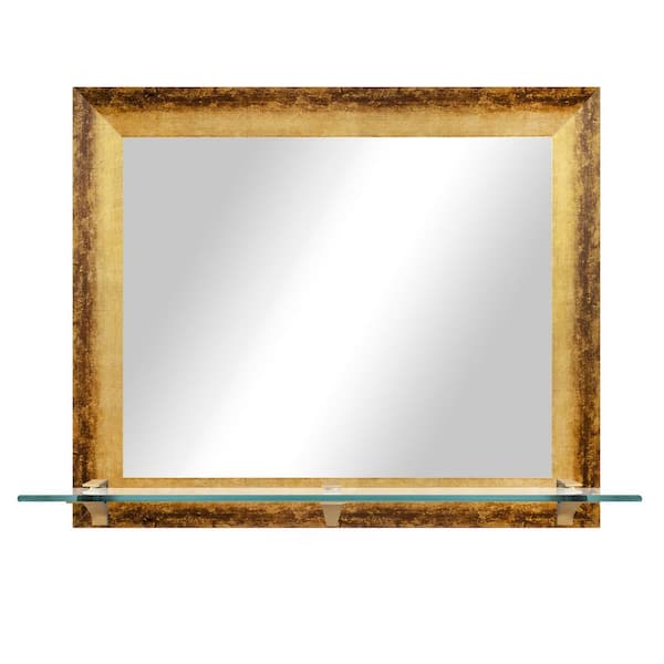 Gold Chrome Reflective Mirror Vinyl Fabric