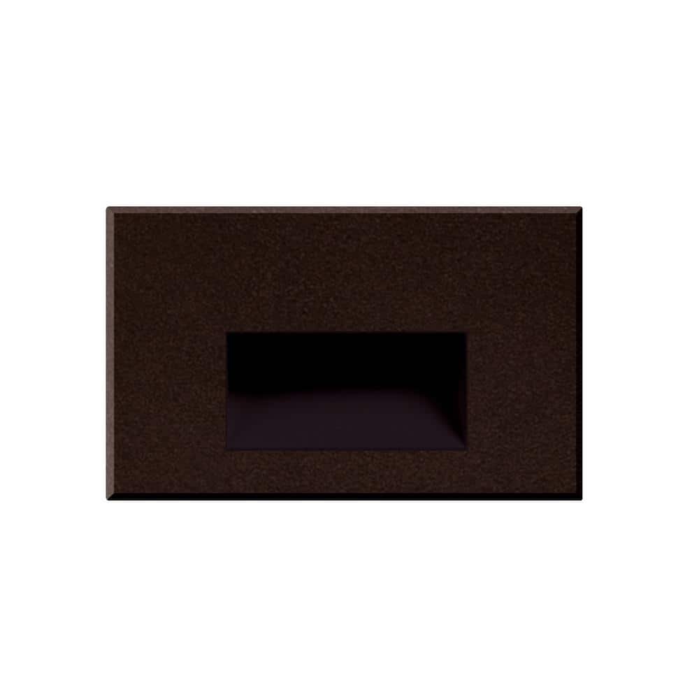 Bronze 4W LED Outdoor Step Light with Die Cast Aluminum Housing