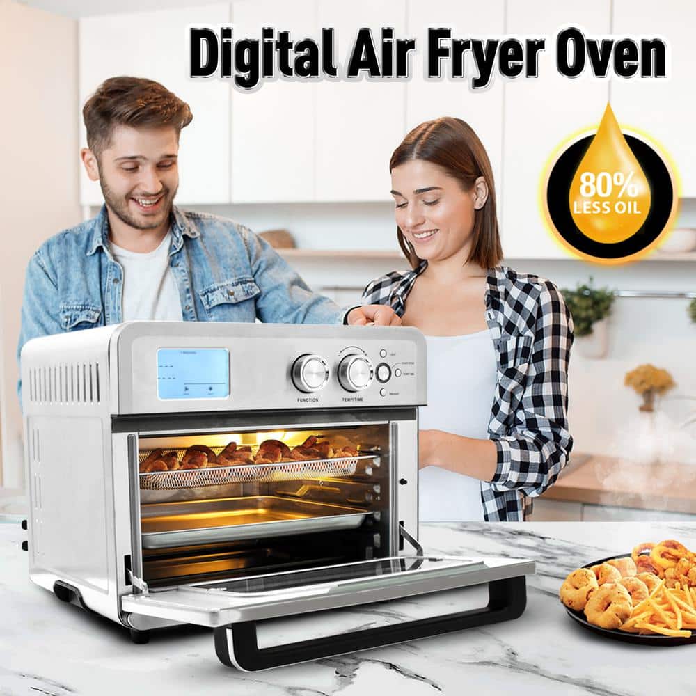 Stainless Steel 26 Quart Digital Air Fryer Oven
