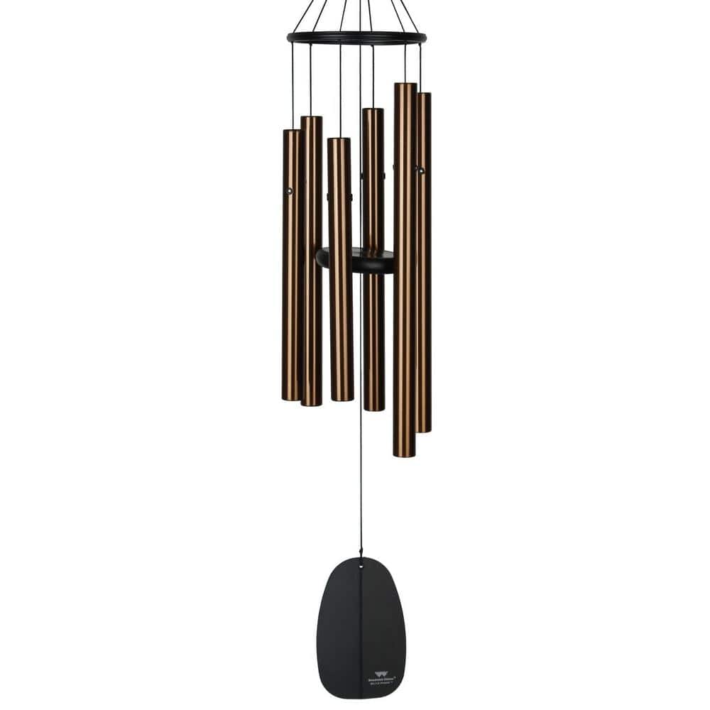 Medium Bronze and Black Aluminum Wind Chime