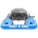 Flip Resistant Waterproof Portable Propane Grill in Blue