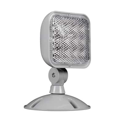 ECL1v2 14-Watt 3.6-Volt Integrated LED Grey Wet-Location Single Remote Emergency Light