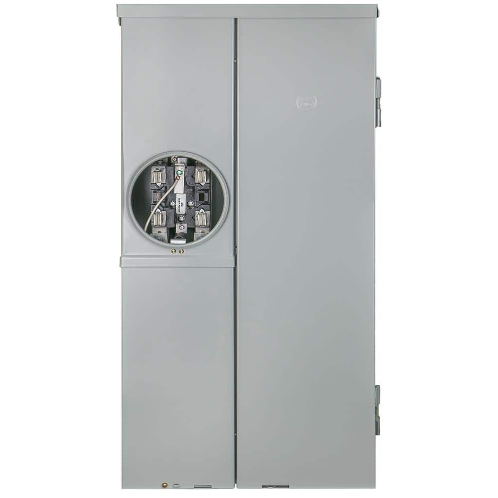 Outdoor 200 Amp 8-Space 16-Circuit Main Brkr Ring Surface Mount Overhead/Un