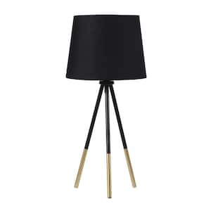 20 in. Gold Standard Light Bulb Bedside Table Lamp