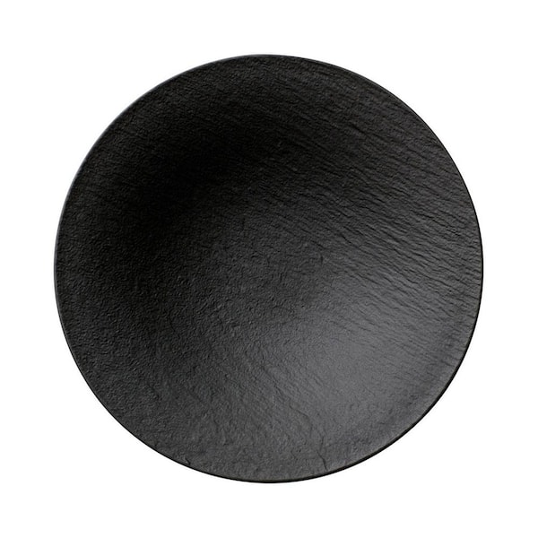Manufacture Rock 14.75 fl oz. Black Porcelain Coupe Pasta Bowl