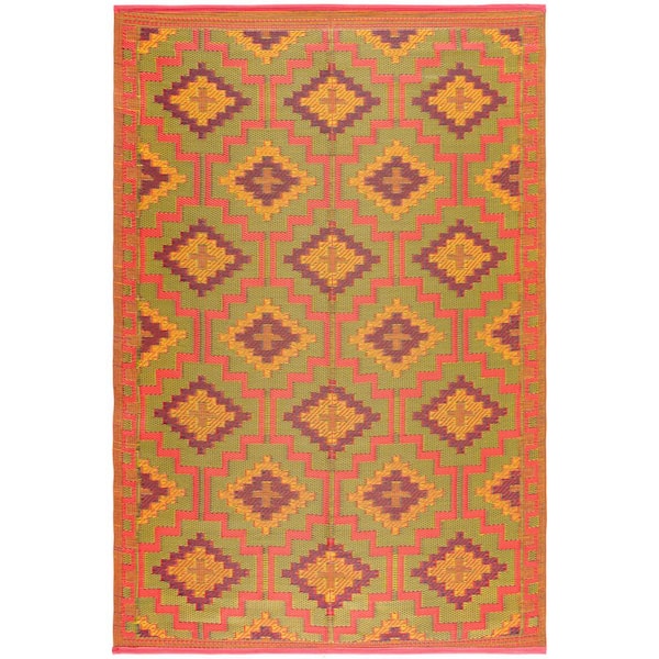 Beverly Rug 4 X 6 Multi Lightweight Arizona Reversible Plastic Indoor ...