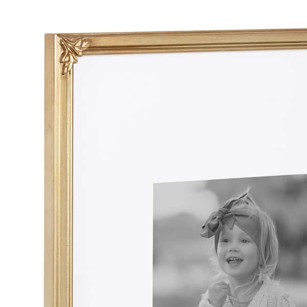 Kate and Laurel Arendahl 2 piece Gold Wood Picture Frame Set of 2