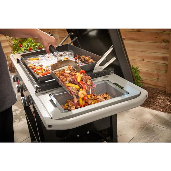 Weber Weber Works 7.7-Cup Stainless Steel Grilling Prep Containers