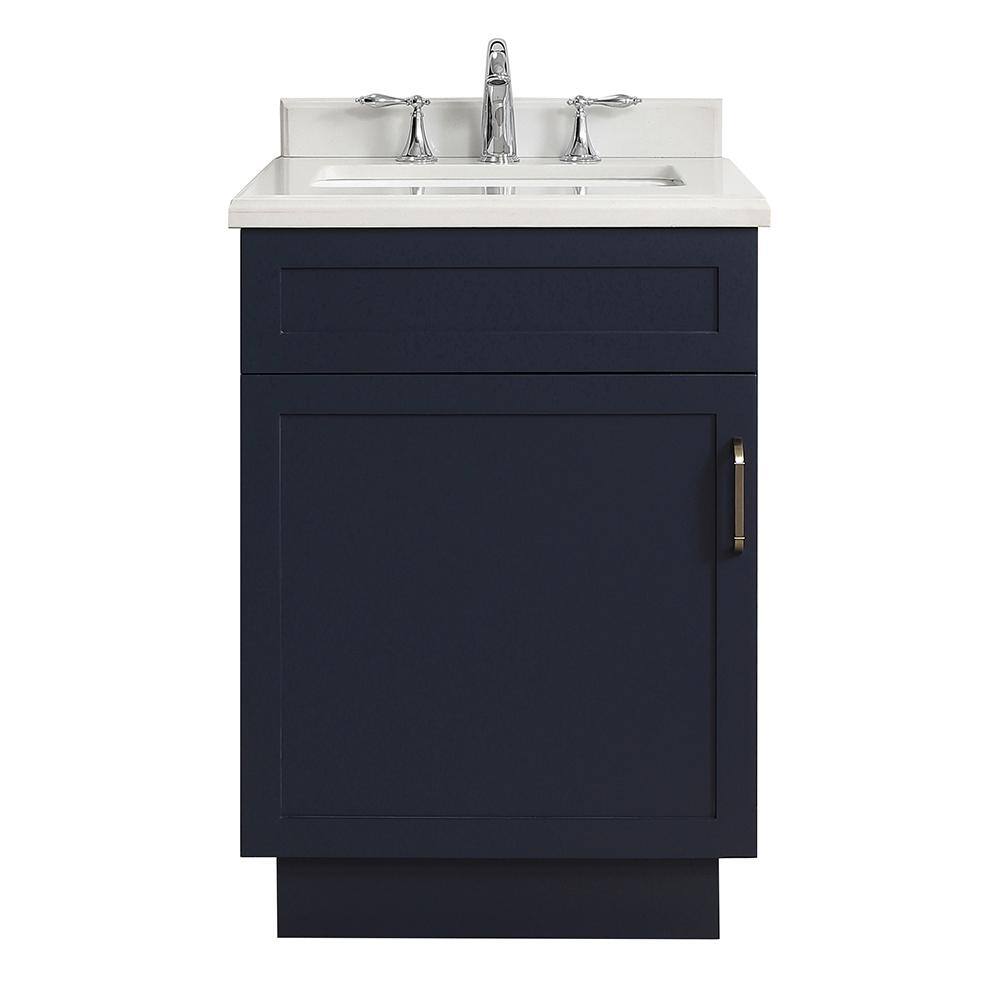 Home Decorators Collection Lincoln 24 in. W x 22 in. D Vanity in