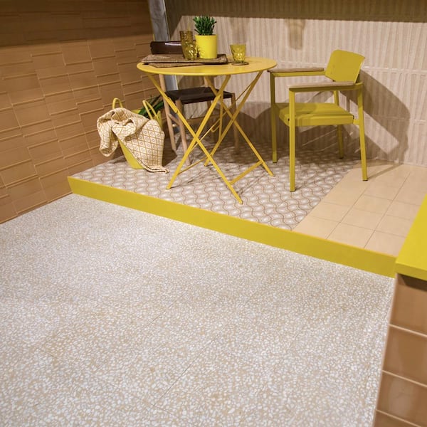 Farnese Amalfi Crema 11-1/2 in. x 11-1/2 in. Porcelain Floor and Wall Tile (10.34 sq. ft./Case)