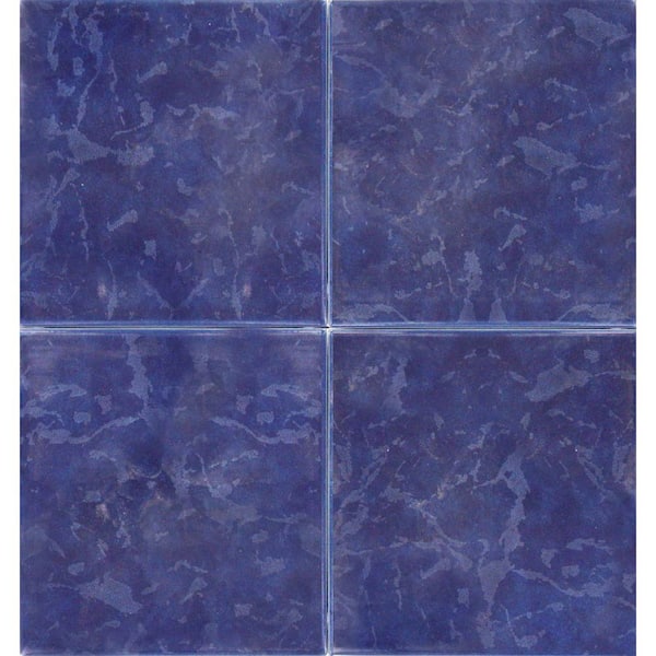 MSI Island Cobalt 6 in. x 6 in. Glazed Porcelain Pool Tile
