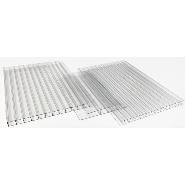Twin Wall - Clear 6mm - Thermoclear - Polycarbonate Sheets