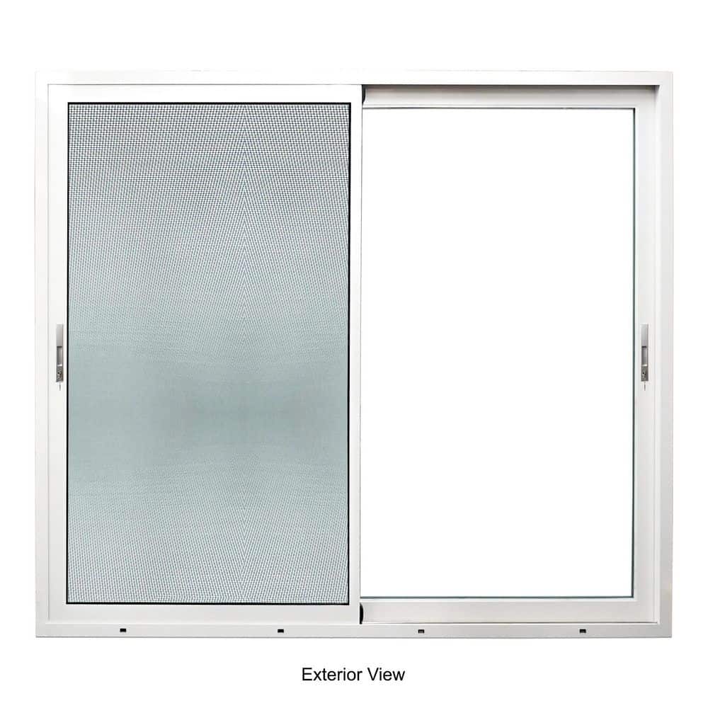 TEZA DOORS Teza 155 Series 120 in. x 80 in. Gloss White Universal