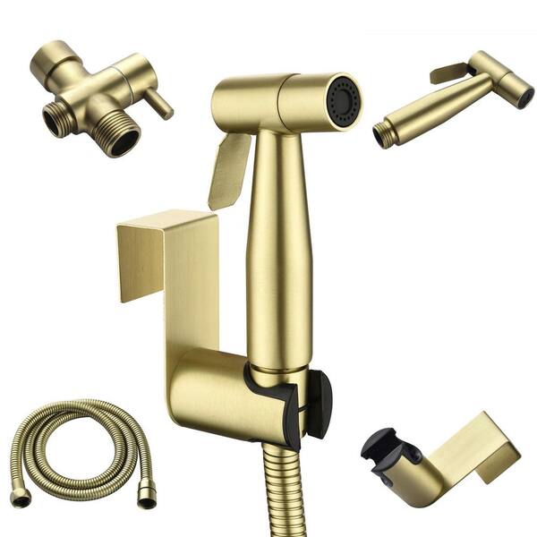 UKISHIRO Viki SingleHandle Bidet Faucet with Sprayer Holder, Solid