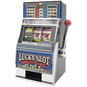Trademark Games Crazy Diamonds Slot Machine Bank Arcade Casino Replica Game Bank 